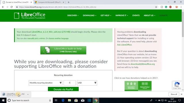 How to Download and Install LibreOffice on Windows 10 | Best Alternative to MS Office смотреть онлайн