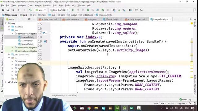 60 Android Kotlin WidgetsApp Images Images Slider ViewPager, ImagesAdapter Class смотреть онлайн