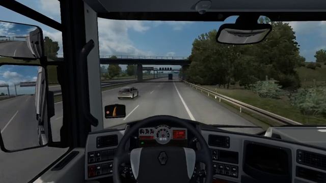 Первый раз за рулем фуры Рено Магнум ЕТС 2 смотреть онлайн