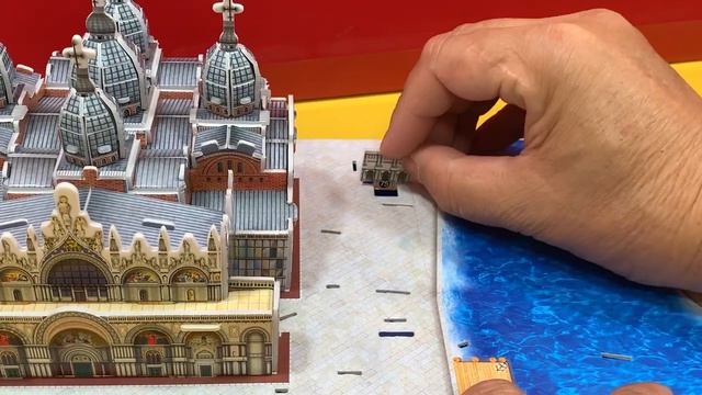 DIY Craft Instruction 3D Puzzle CubicFun VENICE