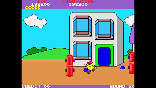 Pac-Land [Arcade] (1984) Namco {Japan Old}