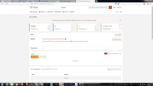 TRON и как создать TRON кошелек!