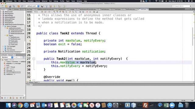 Java FirePropertyChange with Threads - MVC - Notification Example - S19 смотреть онлайн