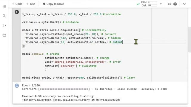 Tensorflow Example смотреть онлайн