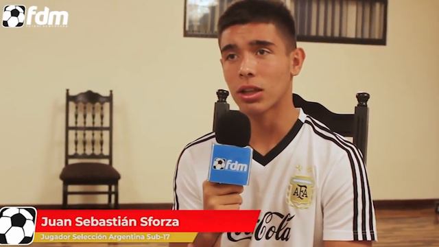 ENTREVISTA / Juan Sebastián Sforza / Seleccionado argentino Sub-17 смотреть онлайн