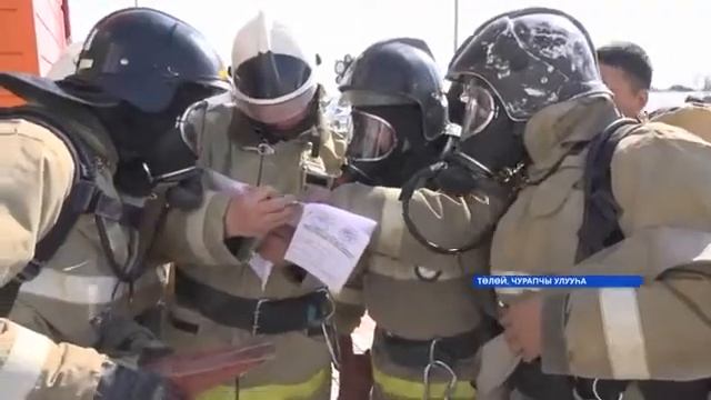 Пожарные Чурапчинского района провели пожарно-тактические учения в детском саду смотреть онлайн