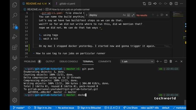 #9 Gitlab CI CD tutorial | Gitlab Pipeline Tutorial смотреть онлайн