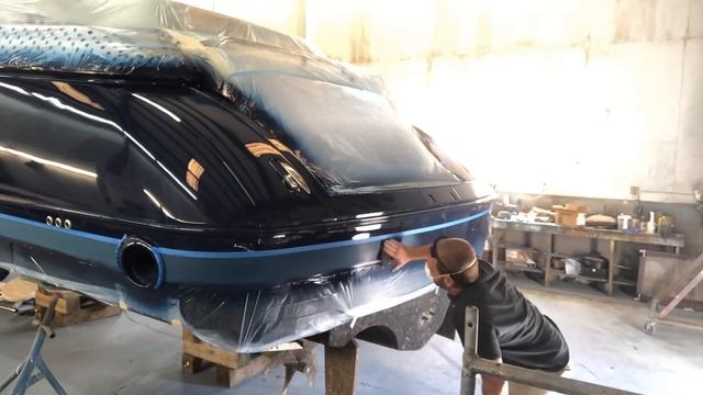 HOW TO LAYOUT, AND PAINT A NEW BOOTSTRIPE. смотреть онлайн