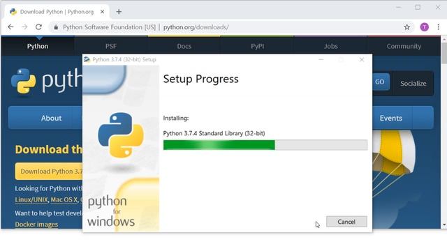 How to install Python version 3.7.4 on Windows 10 смотреть онлайн