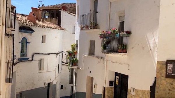 # 294 Lucena del Cid. Castellon. Деревня в Горах Кастельона. Испания Валенсия