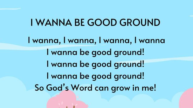 I Wanna Be Good Ground ┃Children's Meeting Song ┃ Lord's Recovery Song ┃ Parable of the Sower смотреть онлайн