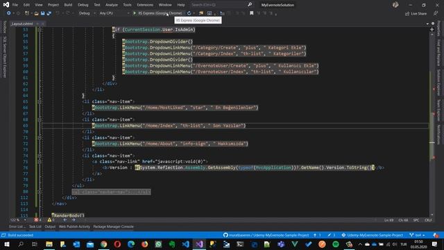 ASPNET Yazılımcıların Yükselişi Kursu : Net Framework, EF ve Bootstrap Yükseltmesi - Bölüm 1 смотреть онлайн
