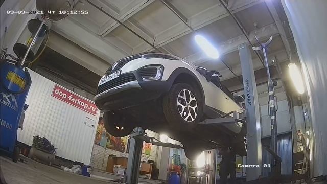 Установка SMART- connect на фаркоп на Renault Kaptur 2017 год. MOTODOR, арт. KA.SC.7.1 смотреть онлайн