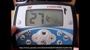 настройка металлодетектора minelab x-terra 705