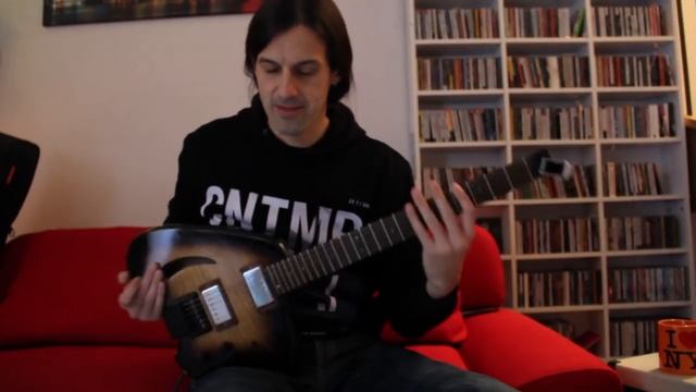 Talking and playing my JS KV Canton guitars смотреть онлайн