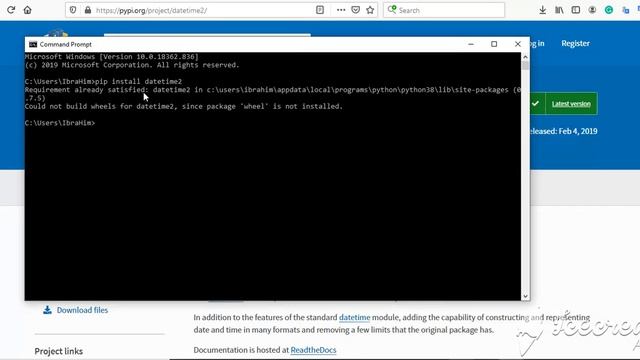 How to install Python Packages | In win 10 смотреть онлайн