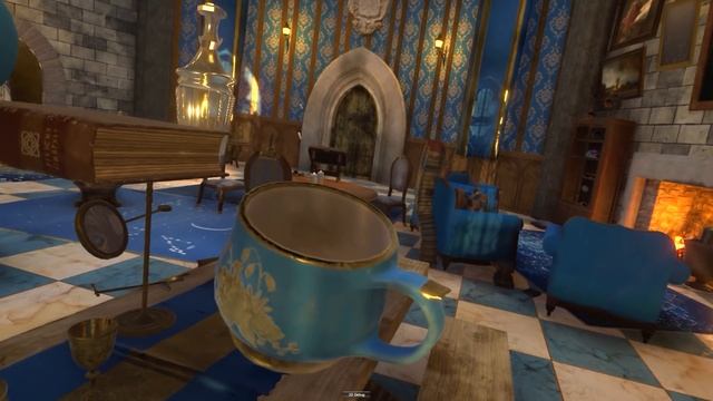HARRY POTTER VR! Amazing VR Game - Ravenclaw Common Room VR Gameplay