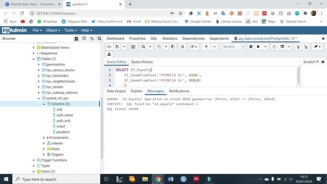 Projecting Data using PostGIS | Understand UTM | Is the Earth Flat??? смотреть онлайн