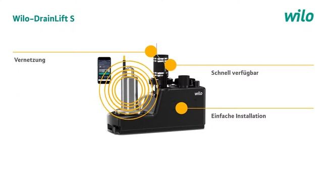 Wilo Group - Wilo-DrainLift S - Einfache Installation, Höchste Betriebssicherheit.