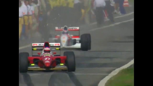 HAKKINEN BEATS SENNA FIRST RACE FOR MCLAREN ESTORIL F1 1993 PORTUGAL смотреть онлайн