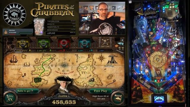 Curse of the Black Pearl Wizard Mode - Jersey Jack Pirates of the Caribbean смотреть онлайн