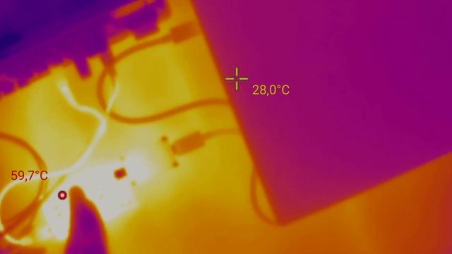 Топовый модуль Power Delivery 100W - тест с тепловизором. Заряжаем ноутбук.