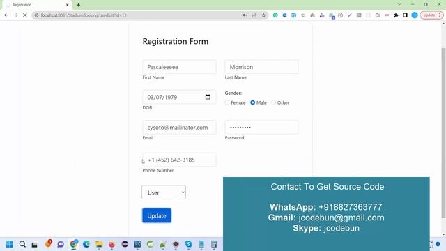 Stadium ticket booking project in Java using Spring Boot, Hibernate, JPA with source code смотреть онлайн