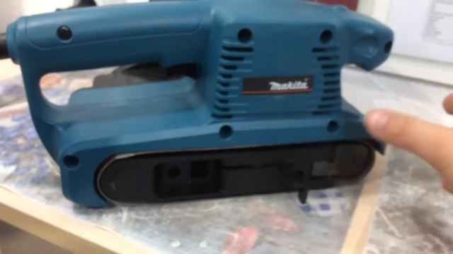 Обзор ленточной шлифмашины Makita. Инструменты на прокат в Чебоксарах. смотреть онлайн