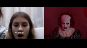 ОНО ПРАНК  ПЕННИВАЙЗ В ЧАТРУЛЕТКЕ!!!! 2 ЧАСТЬ Притворился КЛОУНОМ