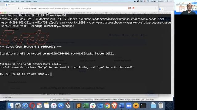 CorDapp demo for the Corda blockchain bootcamp post-mortem смотреть онлайн