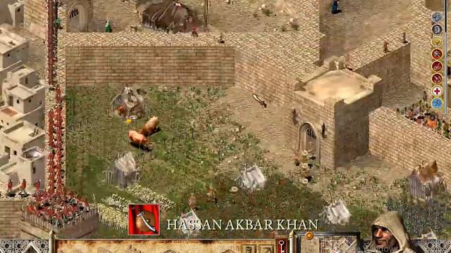How to build best defence castle in Stronghold Crusader смотреть онлайн