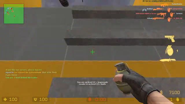 Counter Strike Source Gun Game HD Map: Texture Elite смотреть онлайн