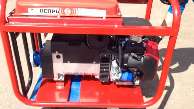 Бензогенератор Вепрь 10 кВт с автозапуском (блок автоматики Stabvolt AVR) смотреть онлайн