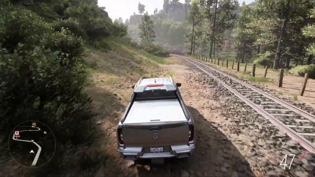 Mercedes Benz X Class 2018 - Forza Horizon 5 | Logitech g29 gameplay 4k60 смотреть онлайн