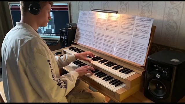 Marcel Dupre - Prelude And Fugue G Minor Op.7 №3 - Play German Leonov