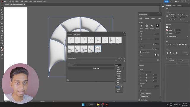 Blender Modeling | Illustrator to Blender Workflow смотреть онлайн