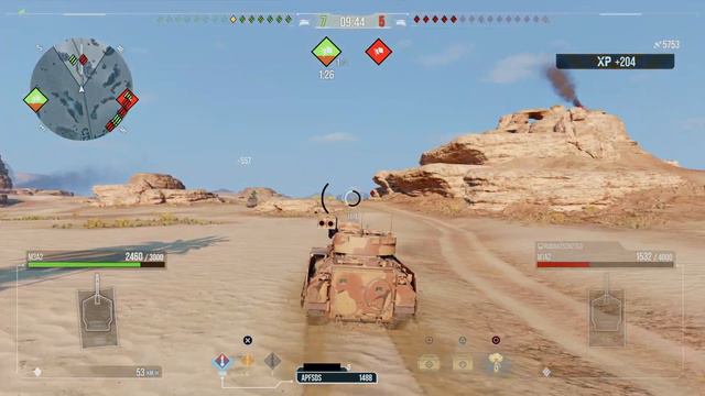 World of Tanks Console M3A2 Bradley ATGM and 25mm Gameplay смотреть онлайн