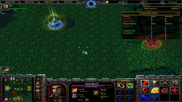 Custom Hero Arena Revolutions Final - Warcraft 3 смотреть онлайн