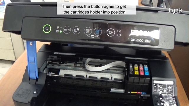 How to remove the Epson ink cartridges when are not empty смотреть онлайн