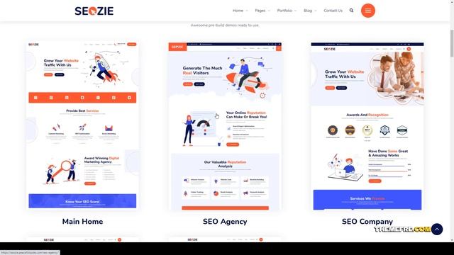 Seozie - SEO and Digital Marketing WordPress Theme agency seo agency Suzukawa смотреть онлайн