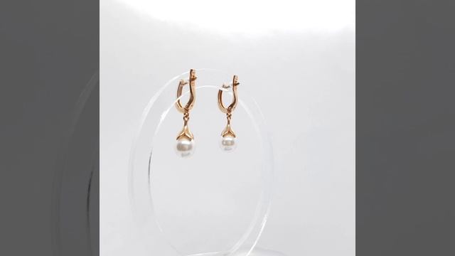 Серьги с жемчугом JEMERALD 50130-112-510 смотреть онлайн