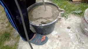 как сделать арт бетон, своими руками.construction of the century!( как замешать раствор)