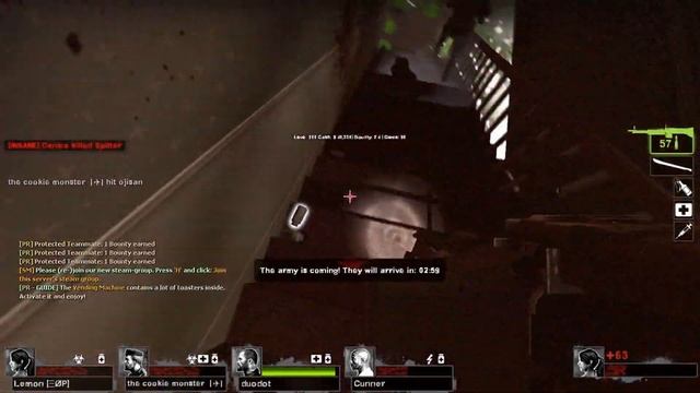 Left 4 Dead 2 PC Blood Harvest online coop campaign walkthrough part 3/3 смотреть онлайн