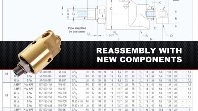 Deublin 57 Series Seal Kit Instruction