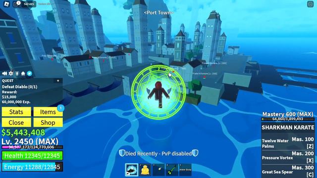 Diablo (Elite Pirate) Location Part 1 Bloxfruits смотреть онлайн