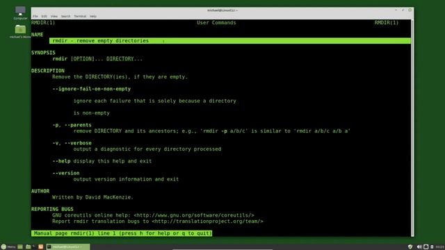 Linux Command Line (11) Delete Files and Directories смотреть онлайн