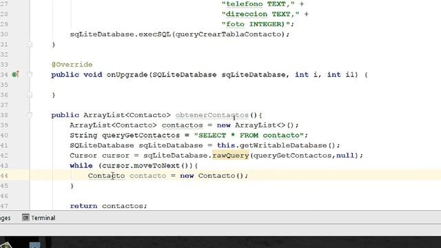 app basica de contactos con base de datos SQLite смотреть онлайн