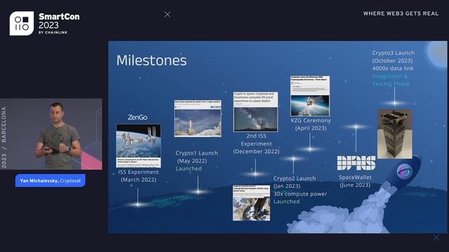 Building the Trust Infrastructure for Web3. In Space. | Yan Michalevsky at SmartCon 2023 смотреть онлайн