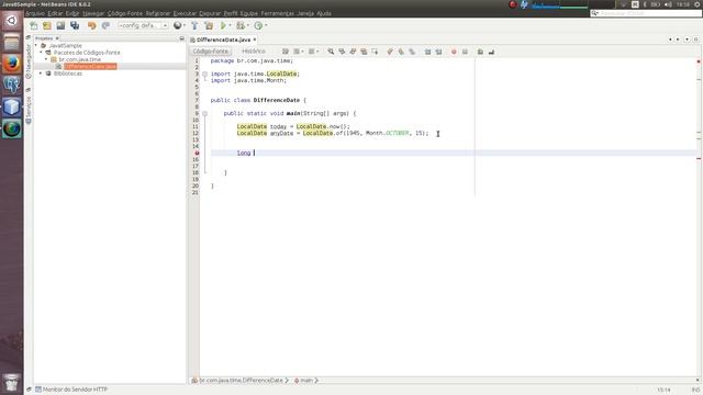 Java 8 - Diferença de datas / Date Difference - Time ChronoUnit смотреть онлайн