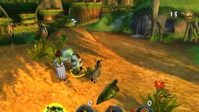 Shrek 2: Team Action (PC) 60FPS test смотреть онлайн